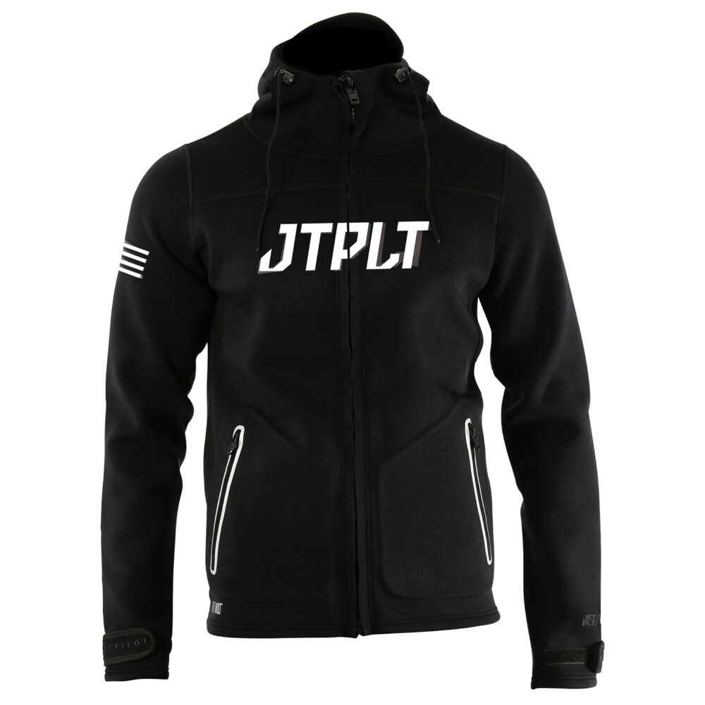 Гидрокуртка-мужская-с-капюшоном-Jetpilot-RX-Vault-Tour-Coat-(black)_Купить-онлайн